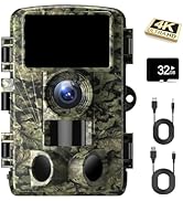 Amazon.com: Dargahou Trail Camera - 4K 48MP Game Camera with Night